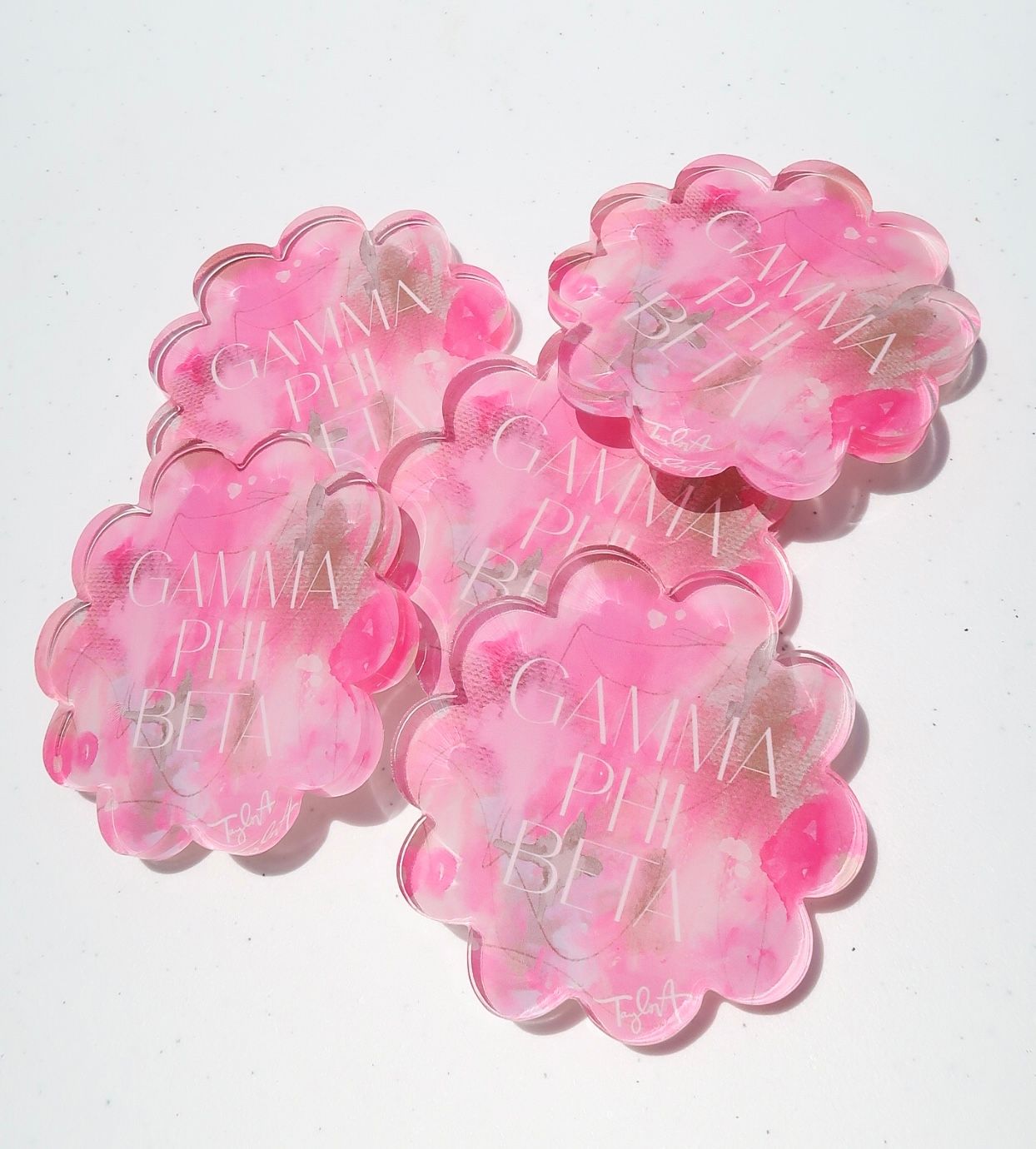 Sorority Coasters Gamma Phi Beta
