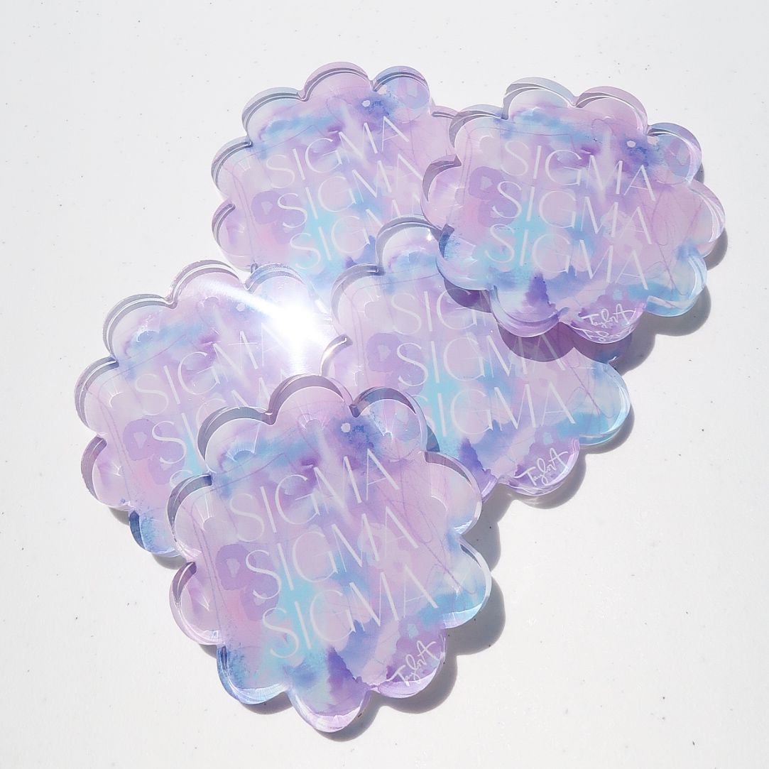 Sorority Coasters Sigma Kappa