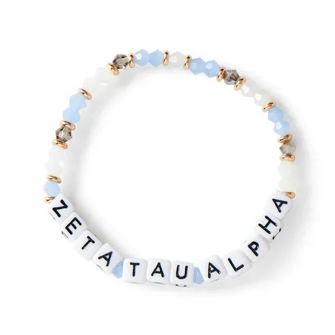 Zeta Tau Alpha Bracelet SS