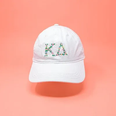 Kappa Delta Floral Embroidered Cap