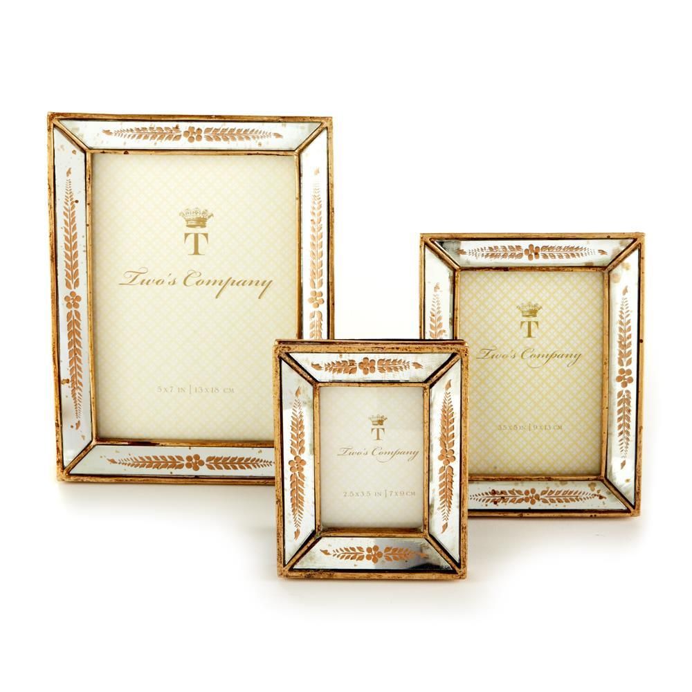 Gold Leaf Frame 3.5&quot;x5&quot;