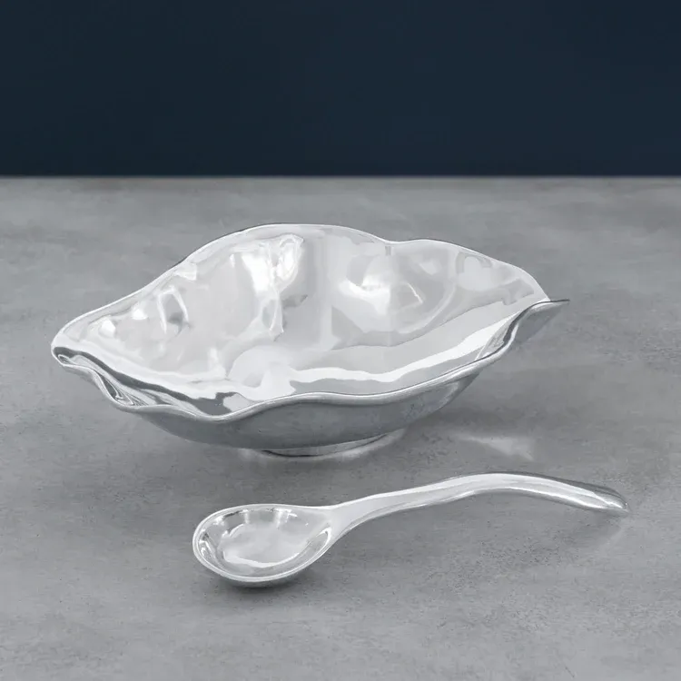 Vento Claire Medium Bowl W/ Spoon