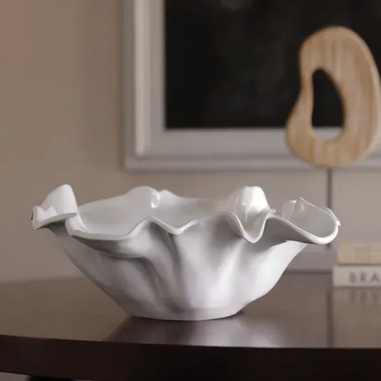 Vida Havana Large Medusa Bowl White