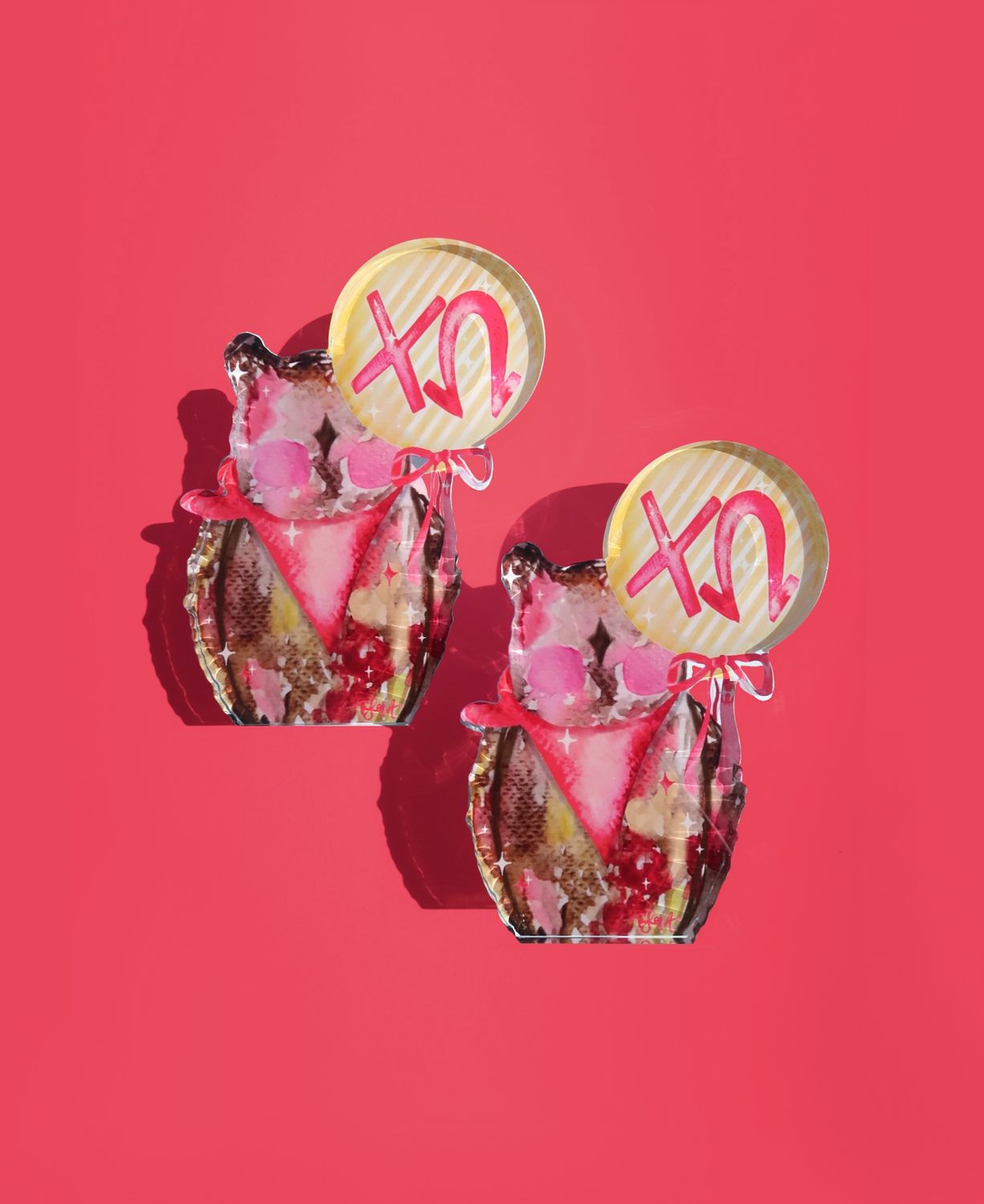 Acrylic Art Block Chi Omega