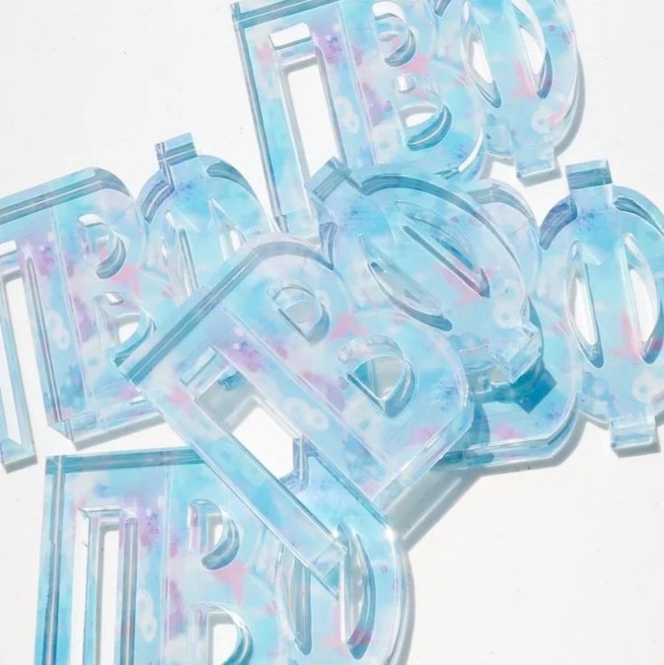 Acrylic Letter Block Pi Beta Phi