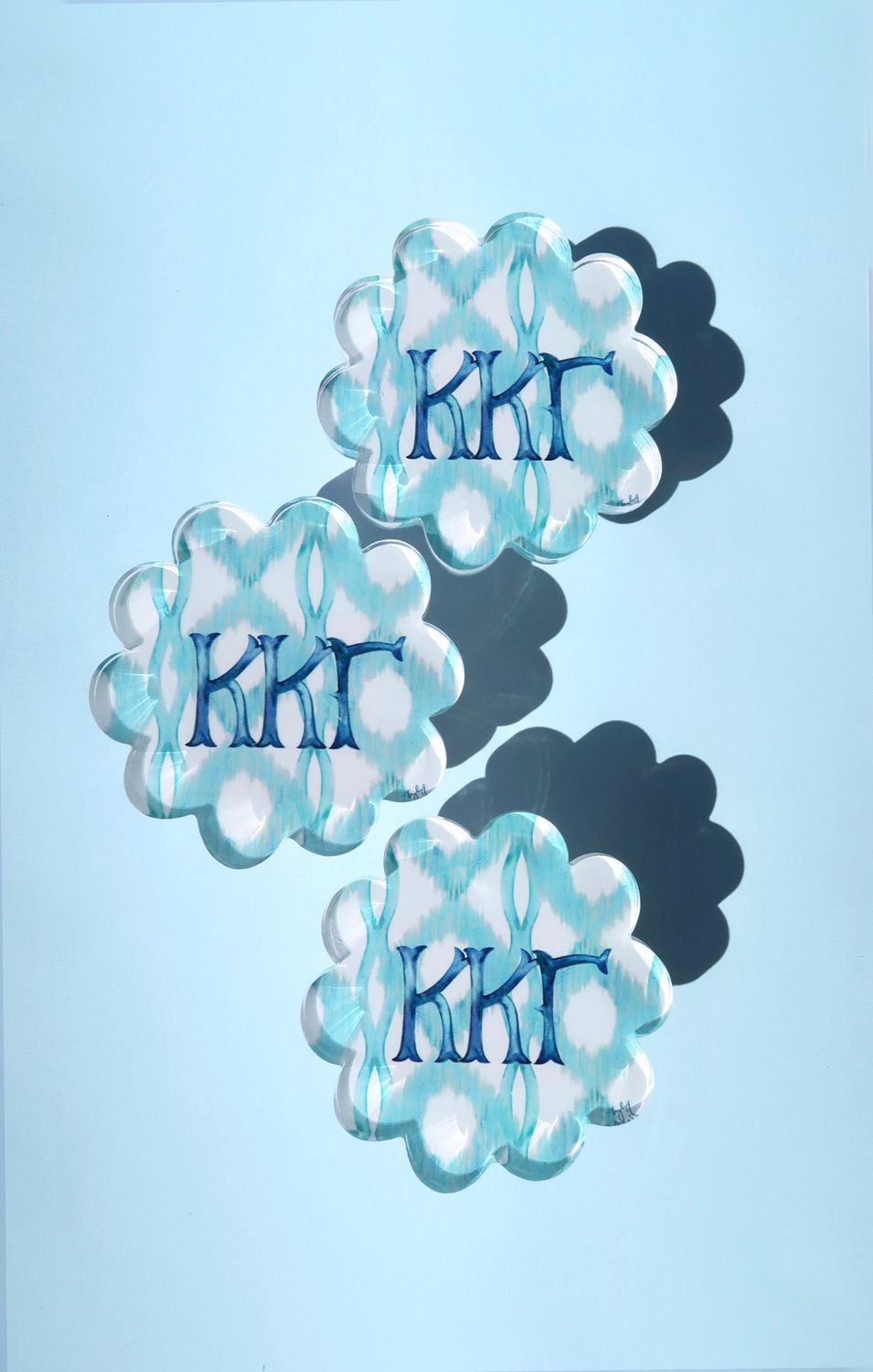 Sorority Coasters Kappa Kappa Gamma