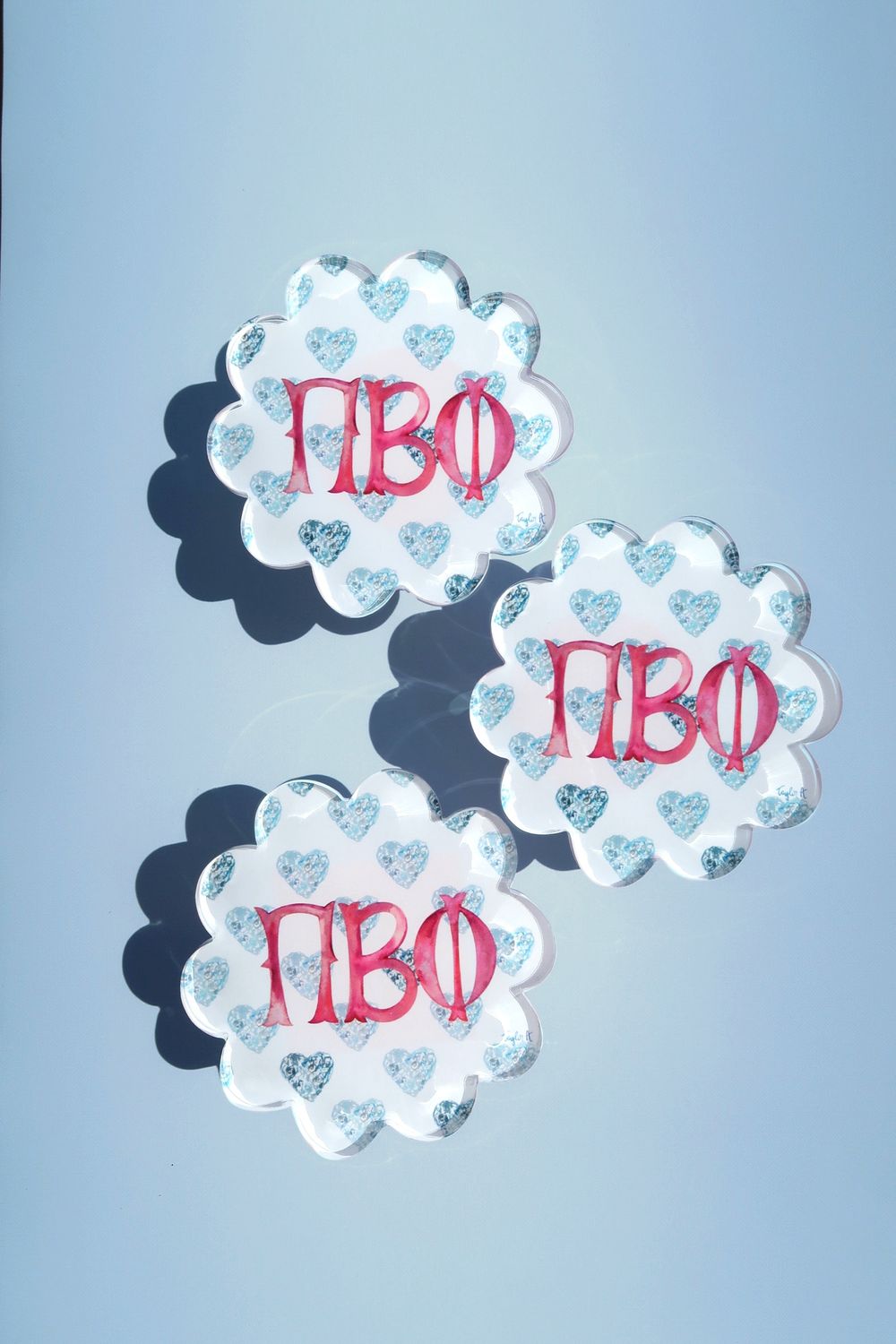 Sorority Coasters Pi Beta Phi