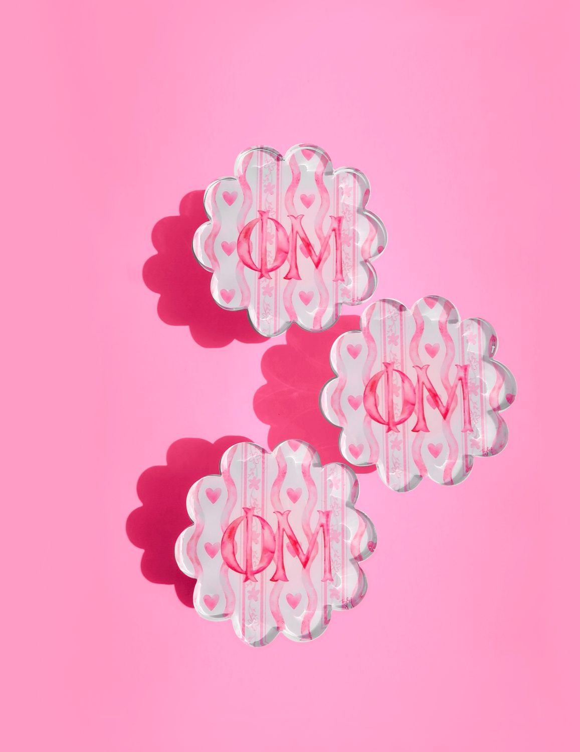 Sorority Coasters Phi Mu