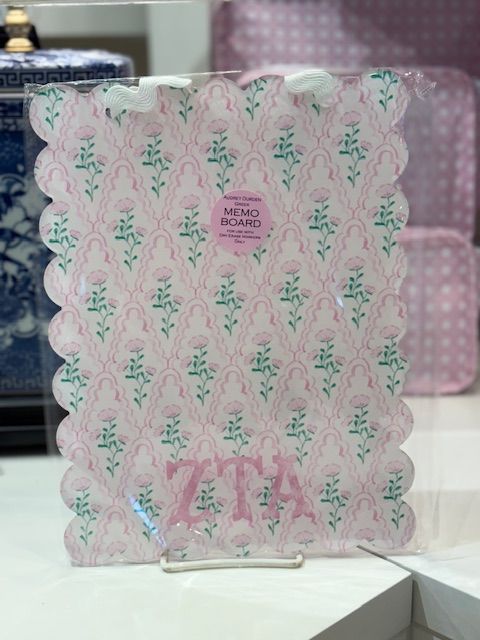 Zeta Tau Alpha Memo Board