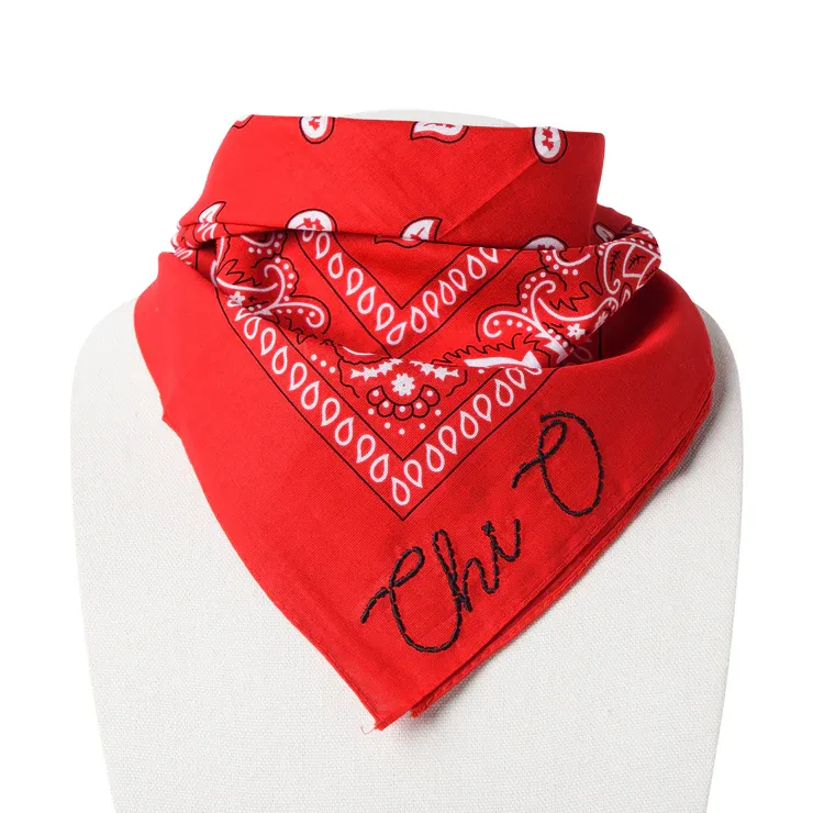 Chi Omega Bandana