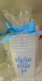 ALPHA DELTA PI frost flex cups