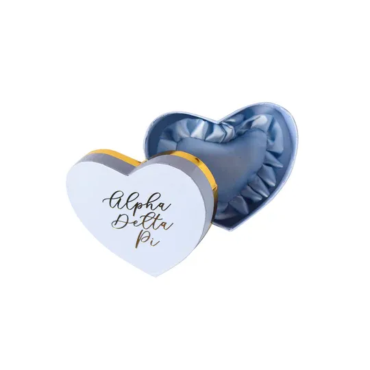 Alpha Delta Pi Badge Pillow and Box
