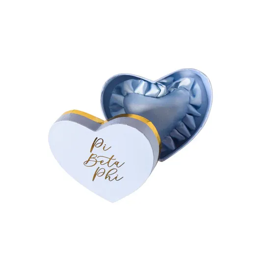 Pi Beta Phi Badge Pillow and Box