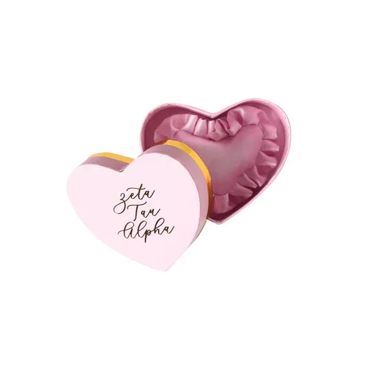 Zeta Tau Alpha Badge Pillow and Box