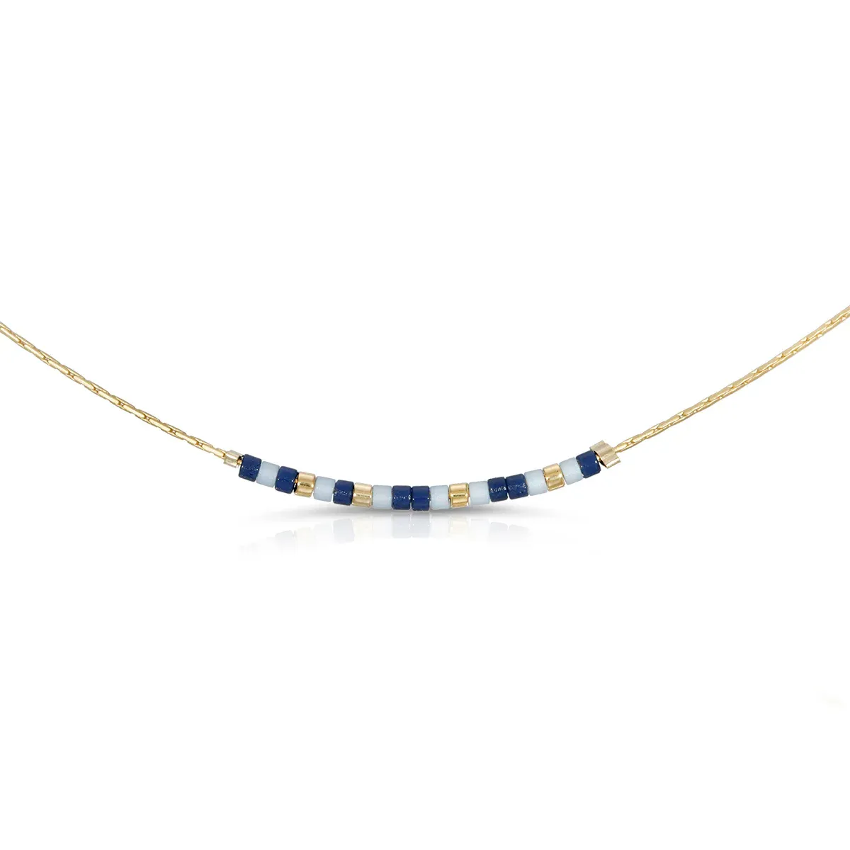 Kappa Kappa Gamma Dot and Dash Necklace