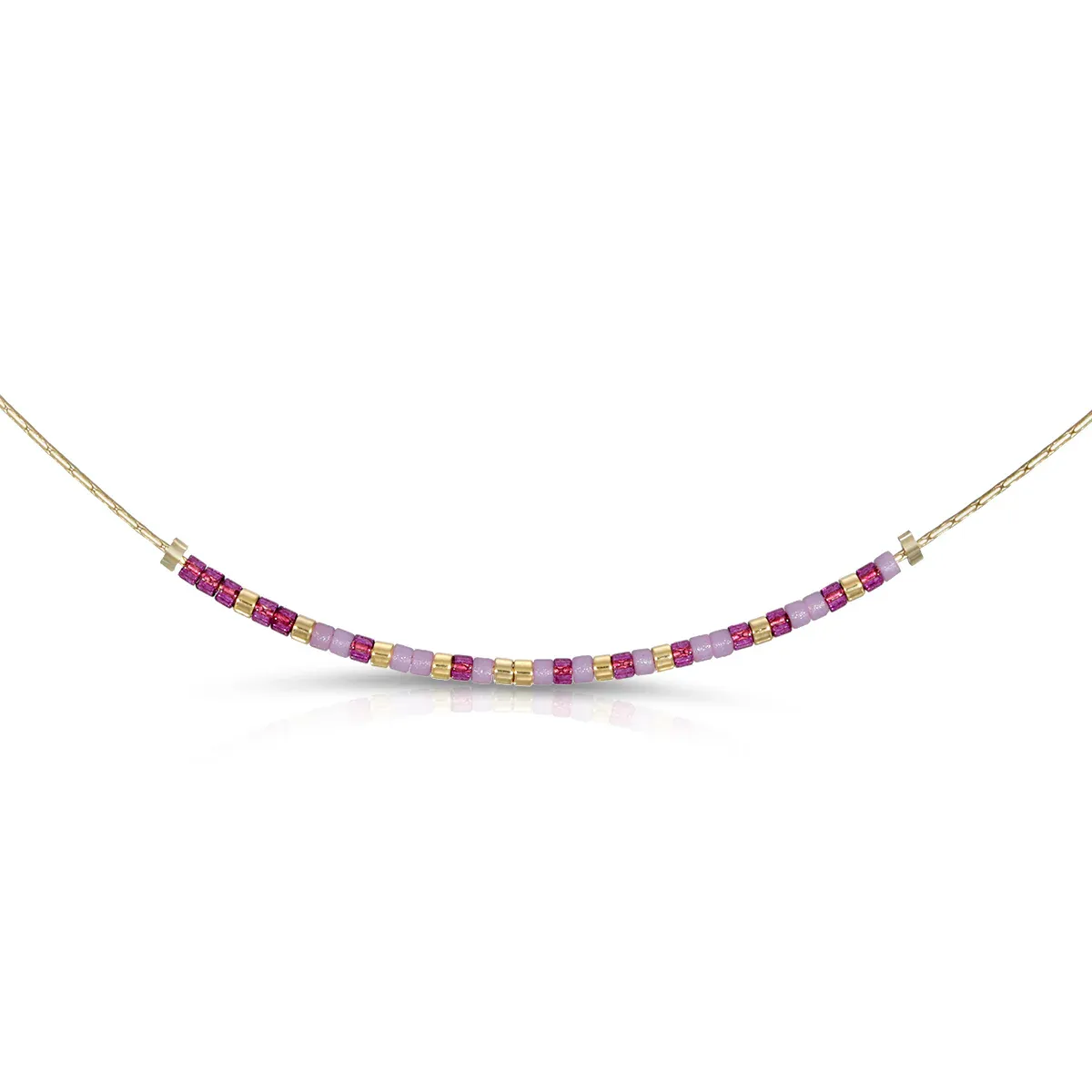 Sigma Kappa Dot and Dash Necklace