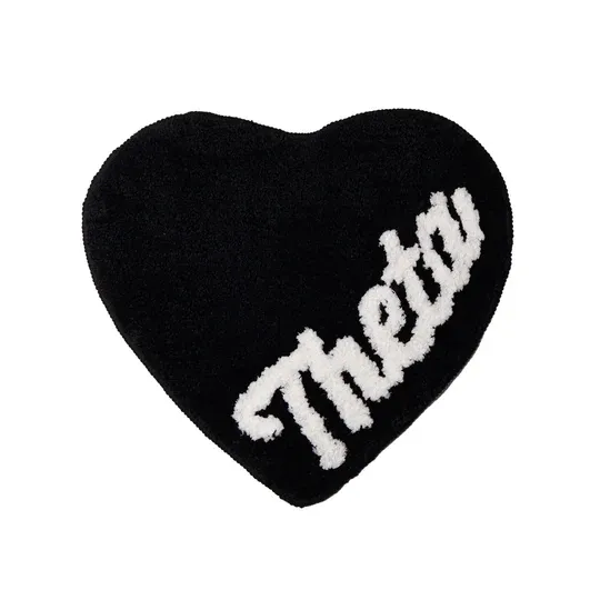 Kappa Alpha Theta Heart Shaped Rug