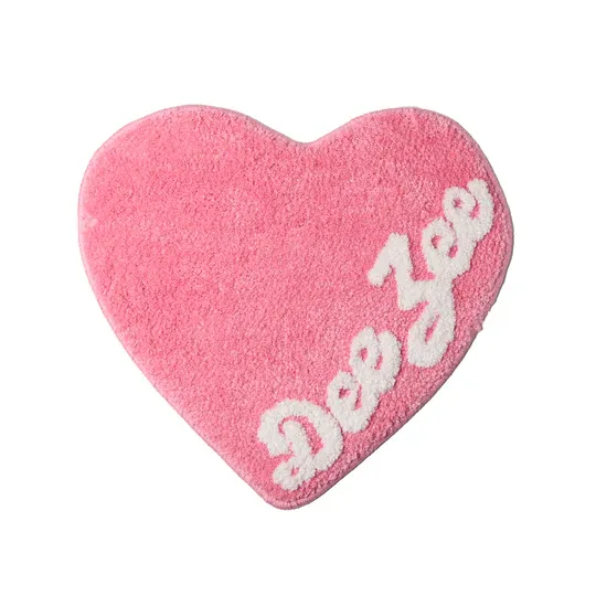 Delta Zeta Heart Shaped Rug