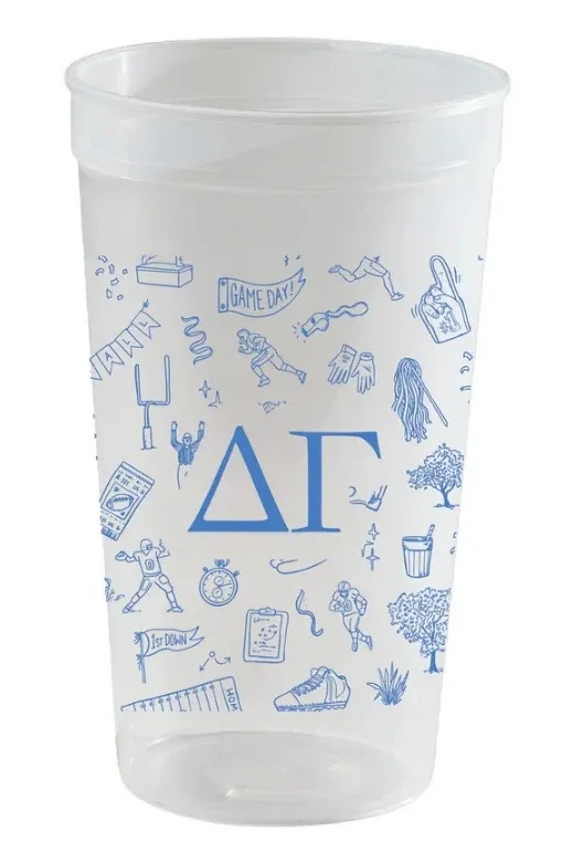 Delta Gamma Toile Cup