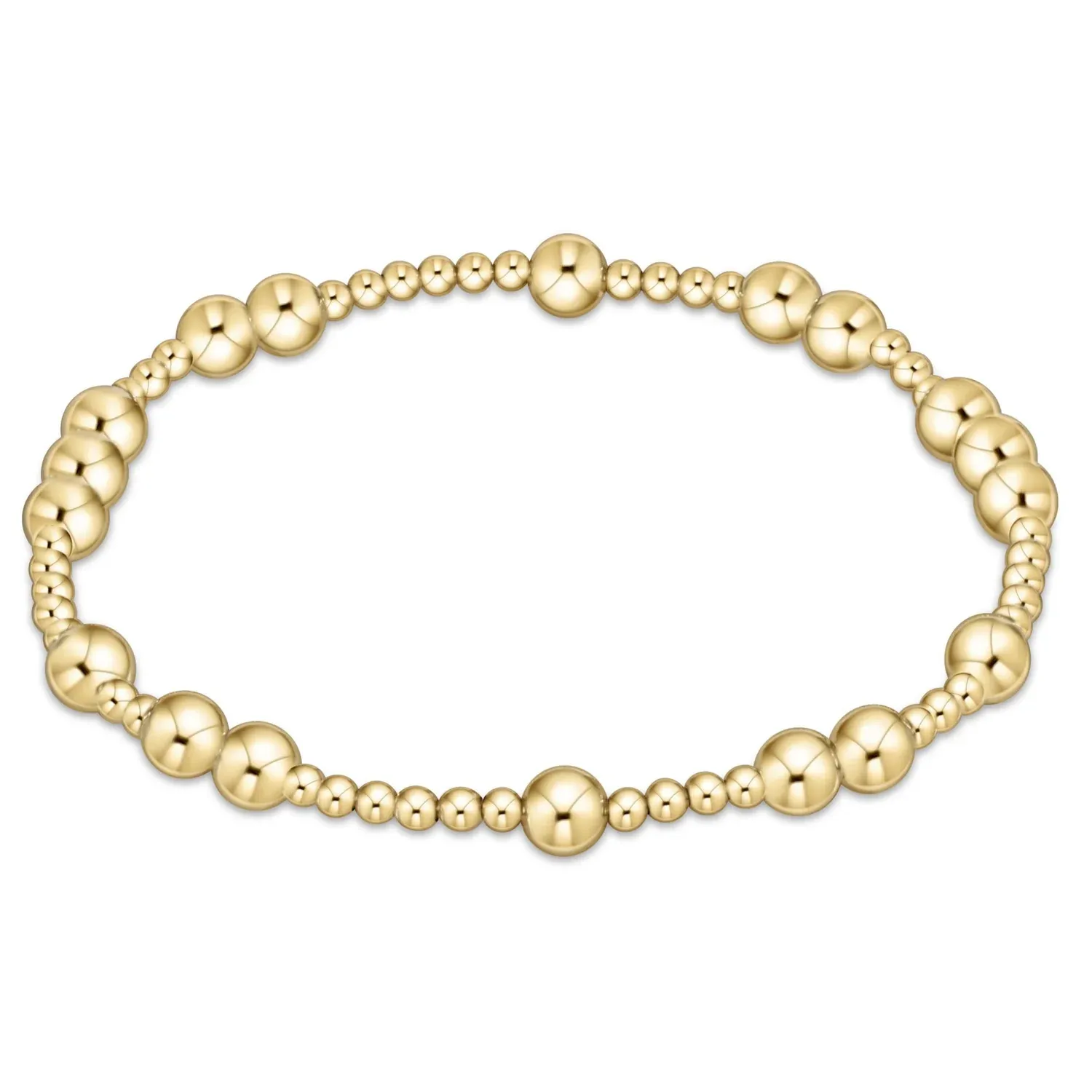Hope Unwritten 5mm Beaded Gold