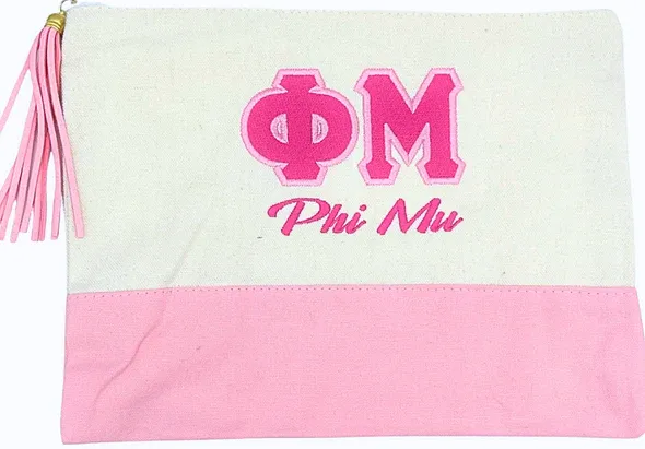 Phi Mu Pouch