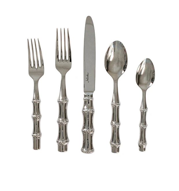 Bamboo 5 Piece Place Setting Polished Bamboo