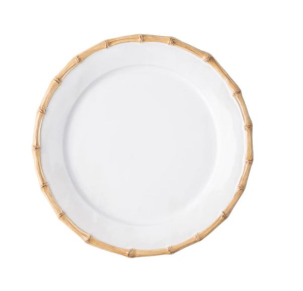 Classic Bamboo Natural Dessert/Salad Plate
