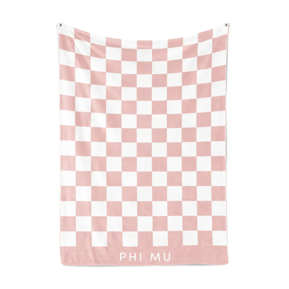 Phi Mu Sorority Shop Blanket