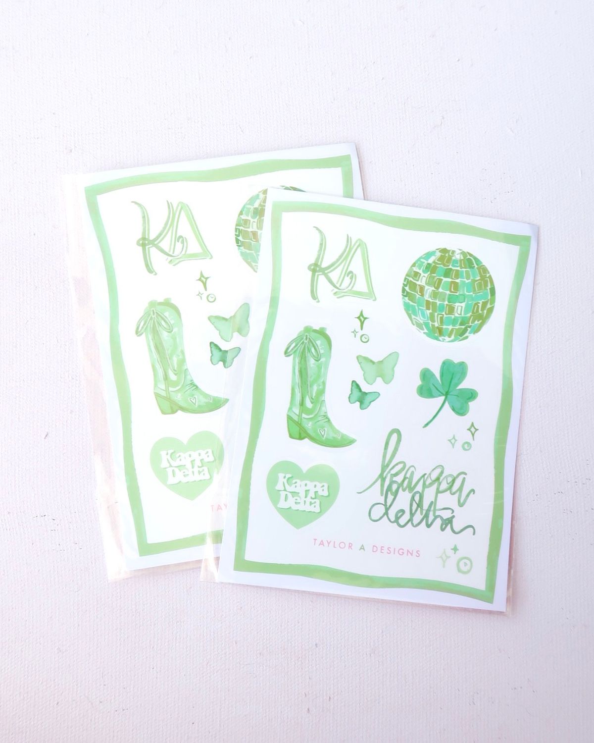Kappa Delta Sticker Sheet TA