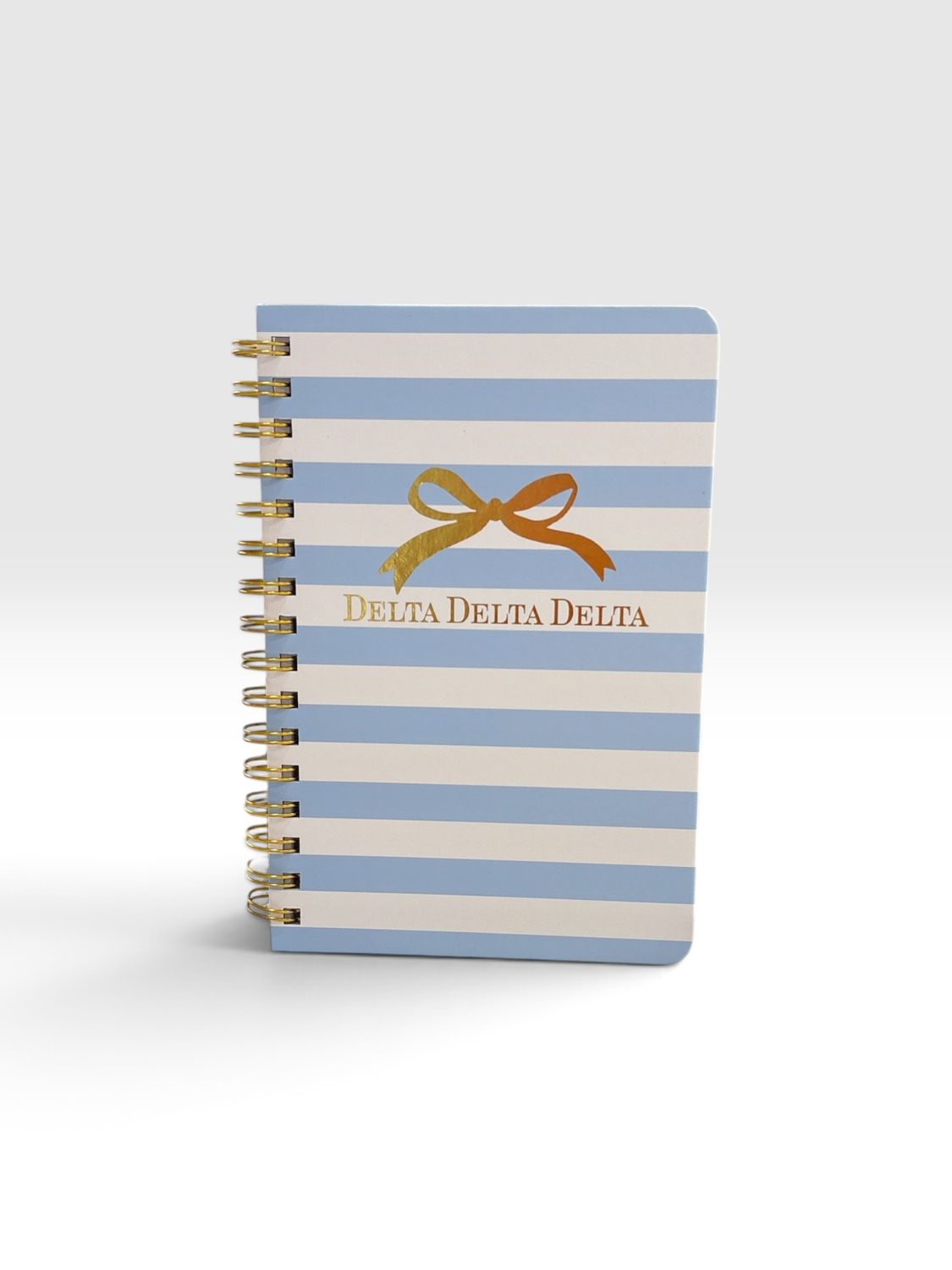 Delta Delta Delta spiral notebook AD