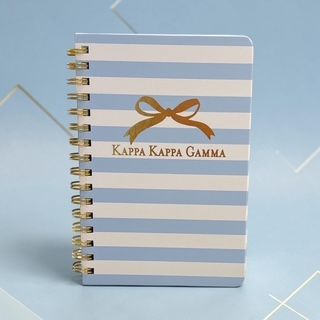 Kappa Kappa Gamma spiral notebook AD