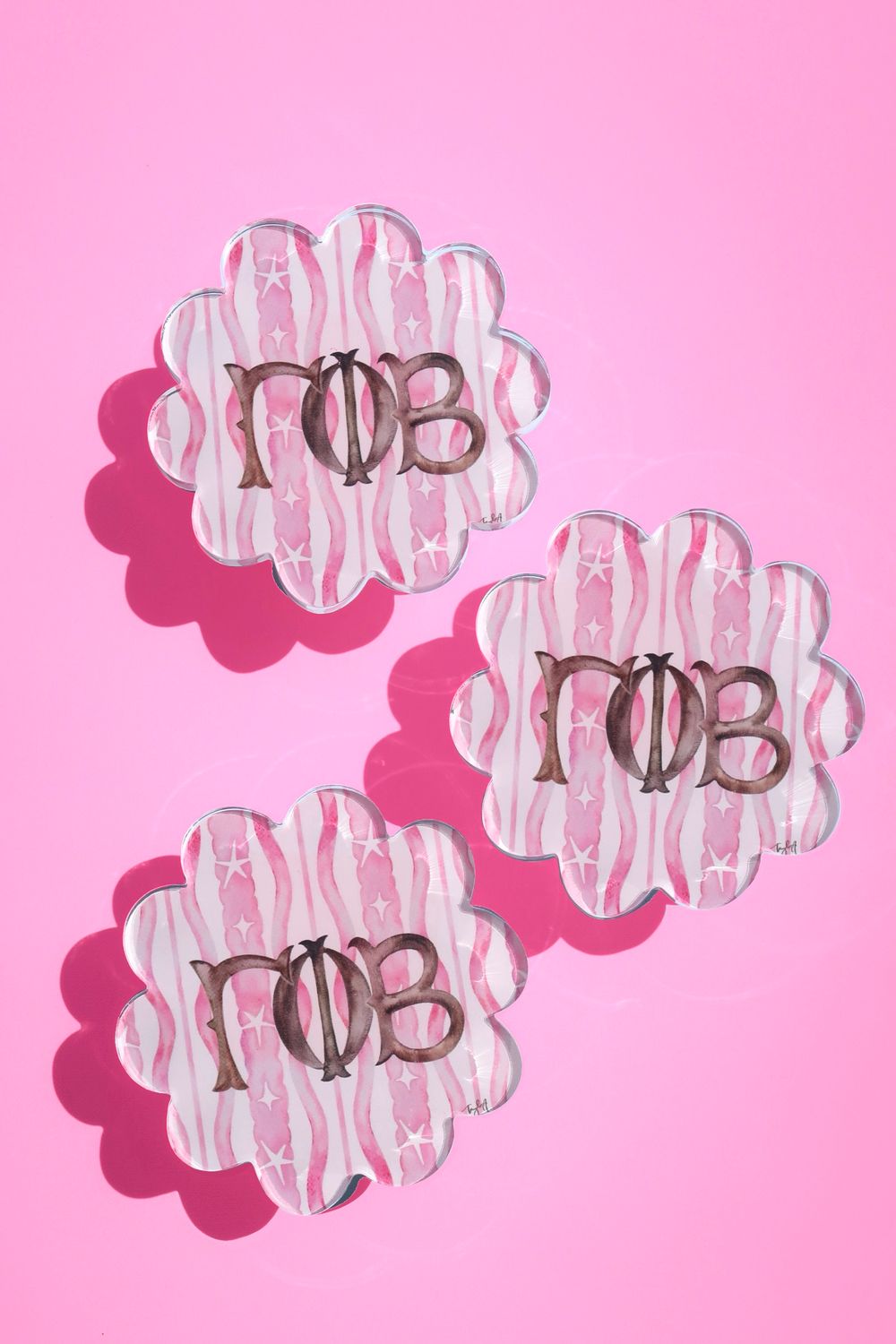 Sorority Coasters Gamma Phi Beta