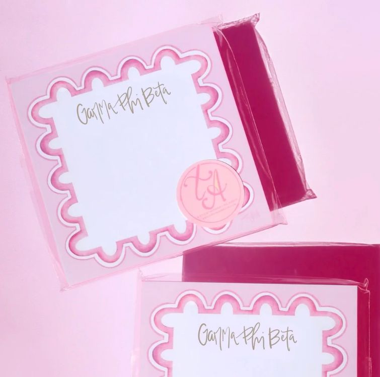 Gamma Phi Beta Notepad