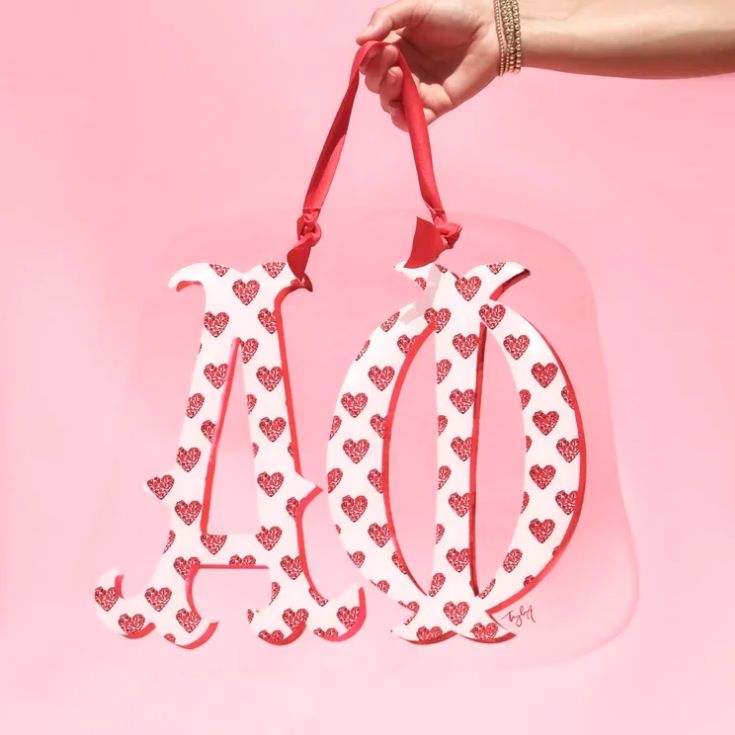 Alpha Phi Acrylic Door Hanger