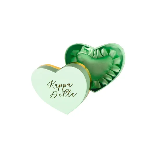 Kappa Delta Badge Pillow and Box