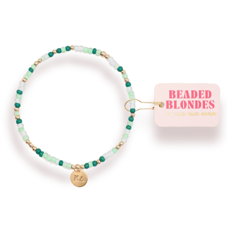 Kappa Delta Sprinkle Charm Bracelet