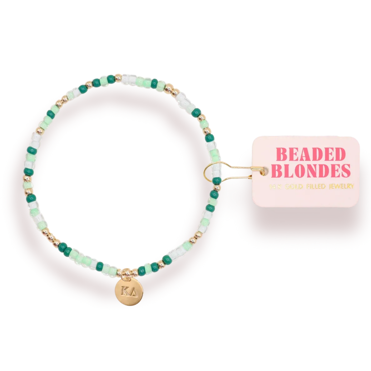 Kappa Delta Sprinkle Charm Bracelet
