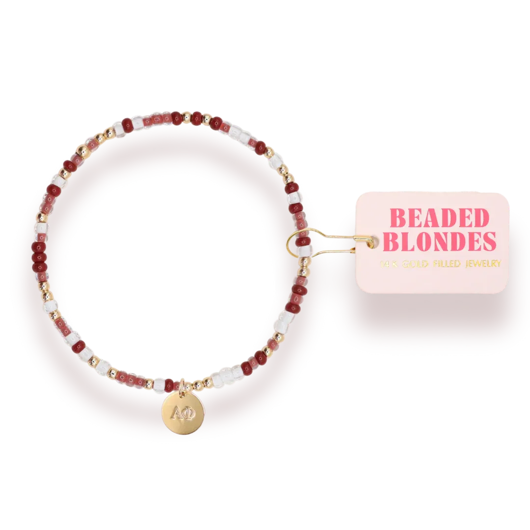 Alpha Phi Sprinkle Charm Bracelet