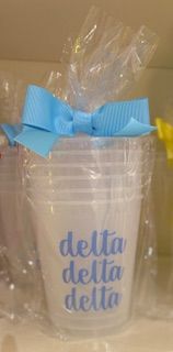 Delta Delta Delta Frost Flex Cups