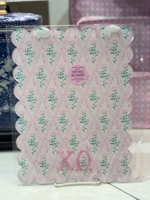Chi Omega Memo Board
