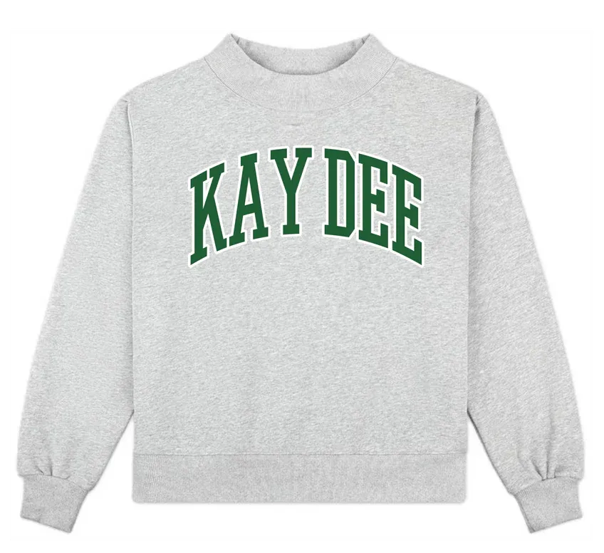 Kappa Delta Mock Crew Sweatshirt