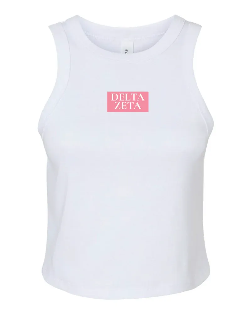 Delta Zeta Patch Tank