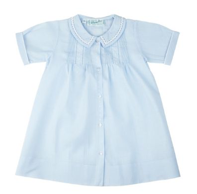 Dot Folded Daygown Blue NB