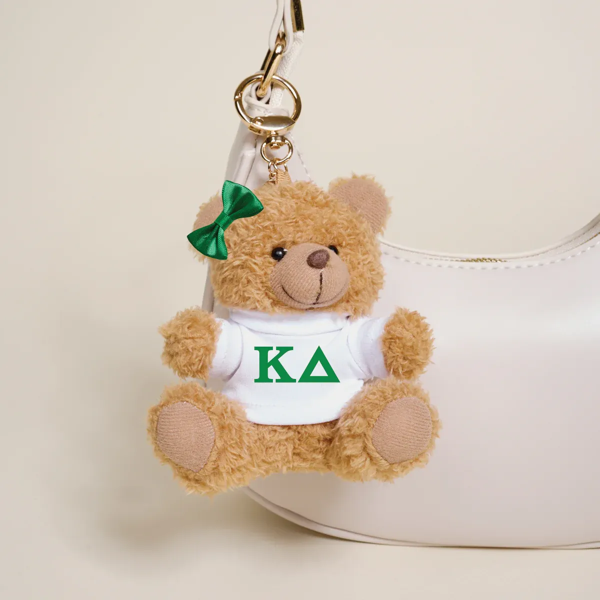 Kappa Delta Teddy Bear Bag Charm