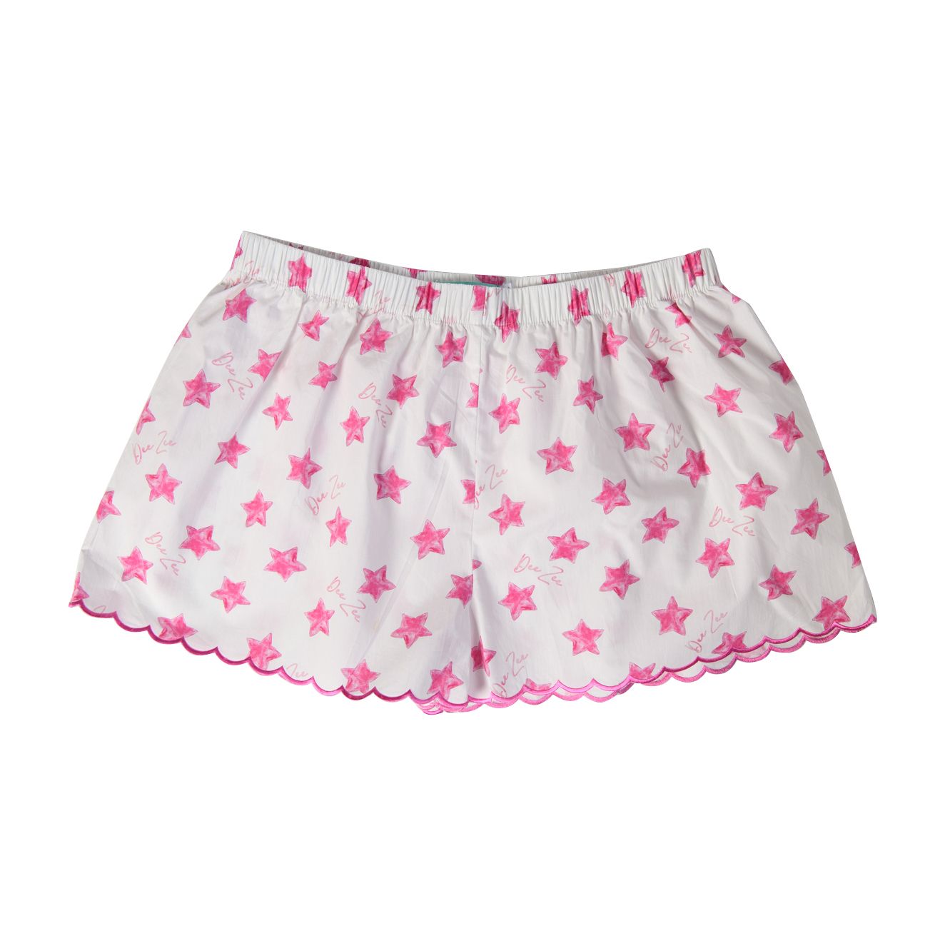 Delta Zeta Scalloped Shorts