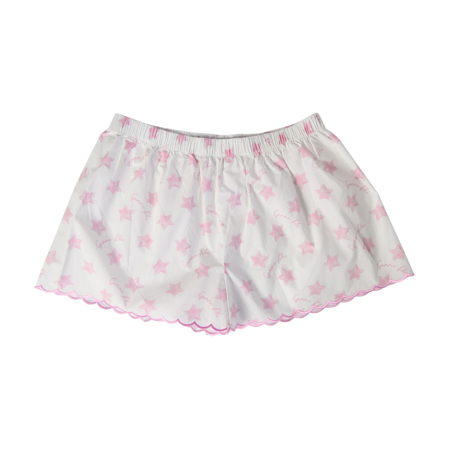 Gamma Phi Beta Scalloped Shorts