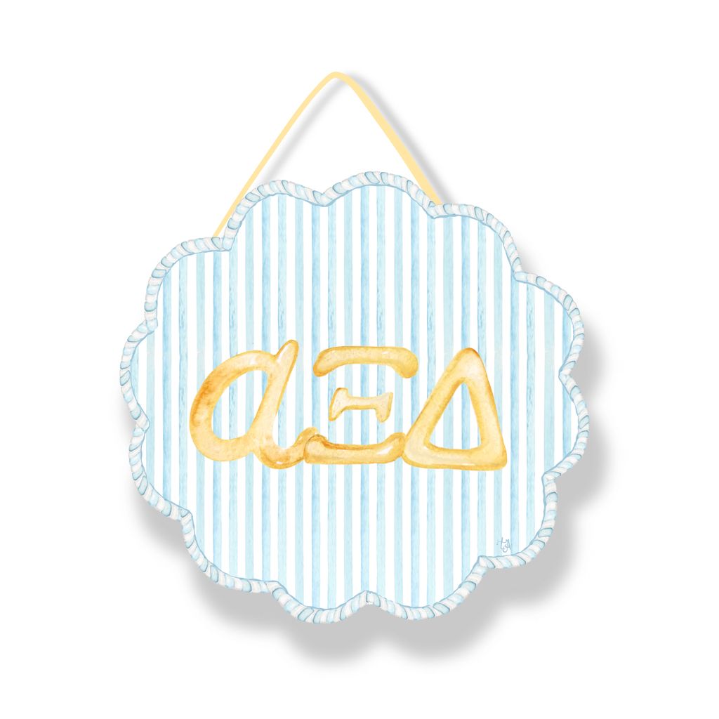 2026 Alpha Xi Delta Acrylic Door Hanger