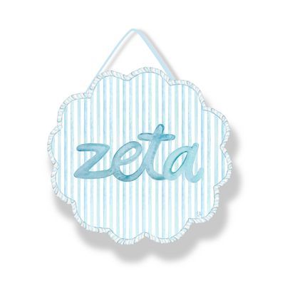 2026 Zeta Tau Alpha acrylic door hanger