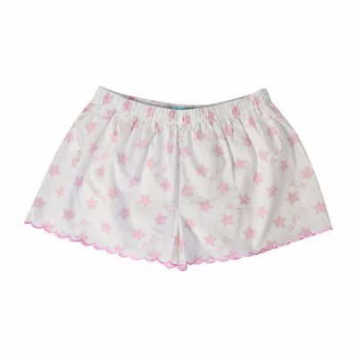 Phi Mu scalloped short S