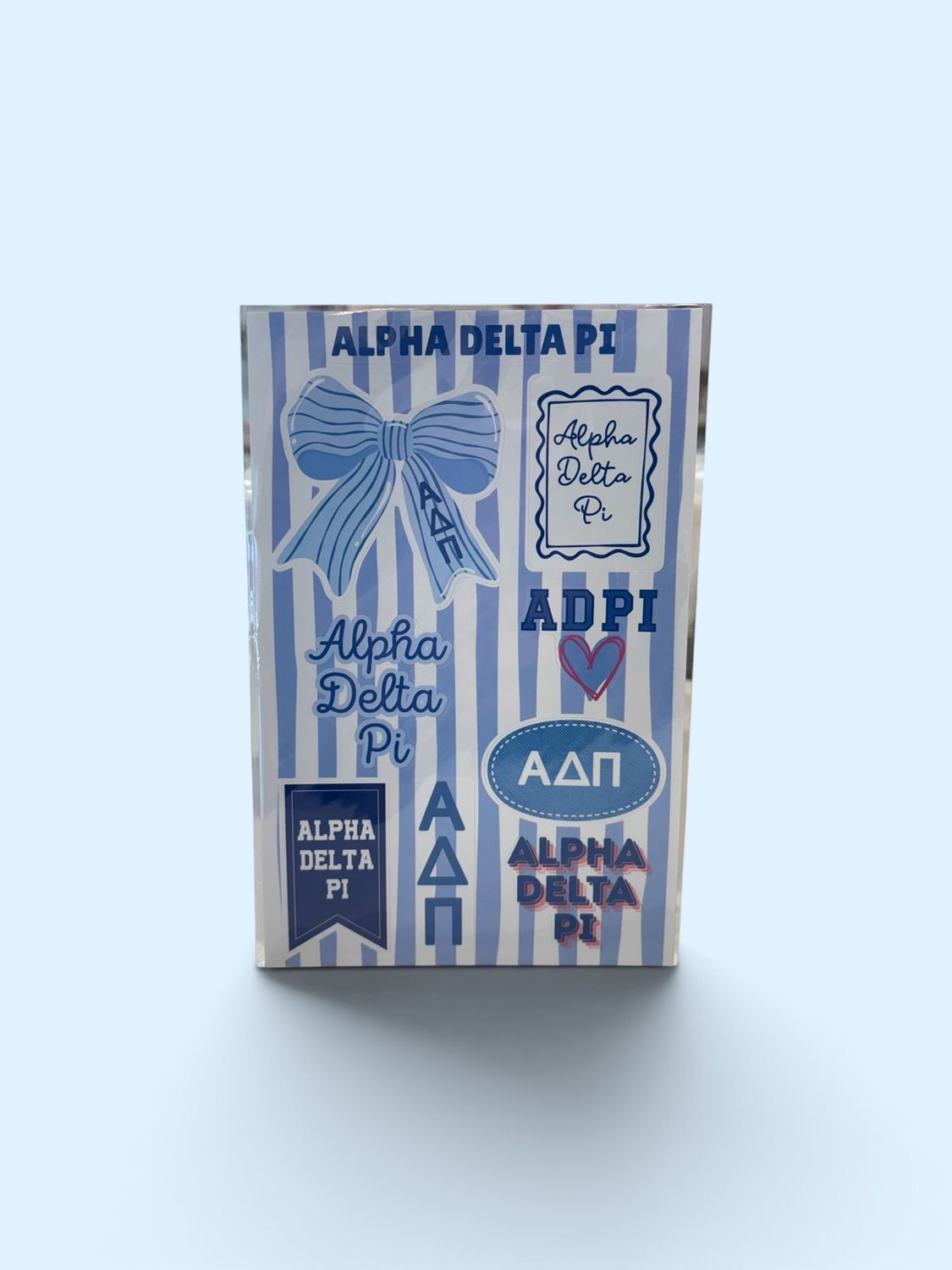 Alpha Delta Pi Sticker Sheet